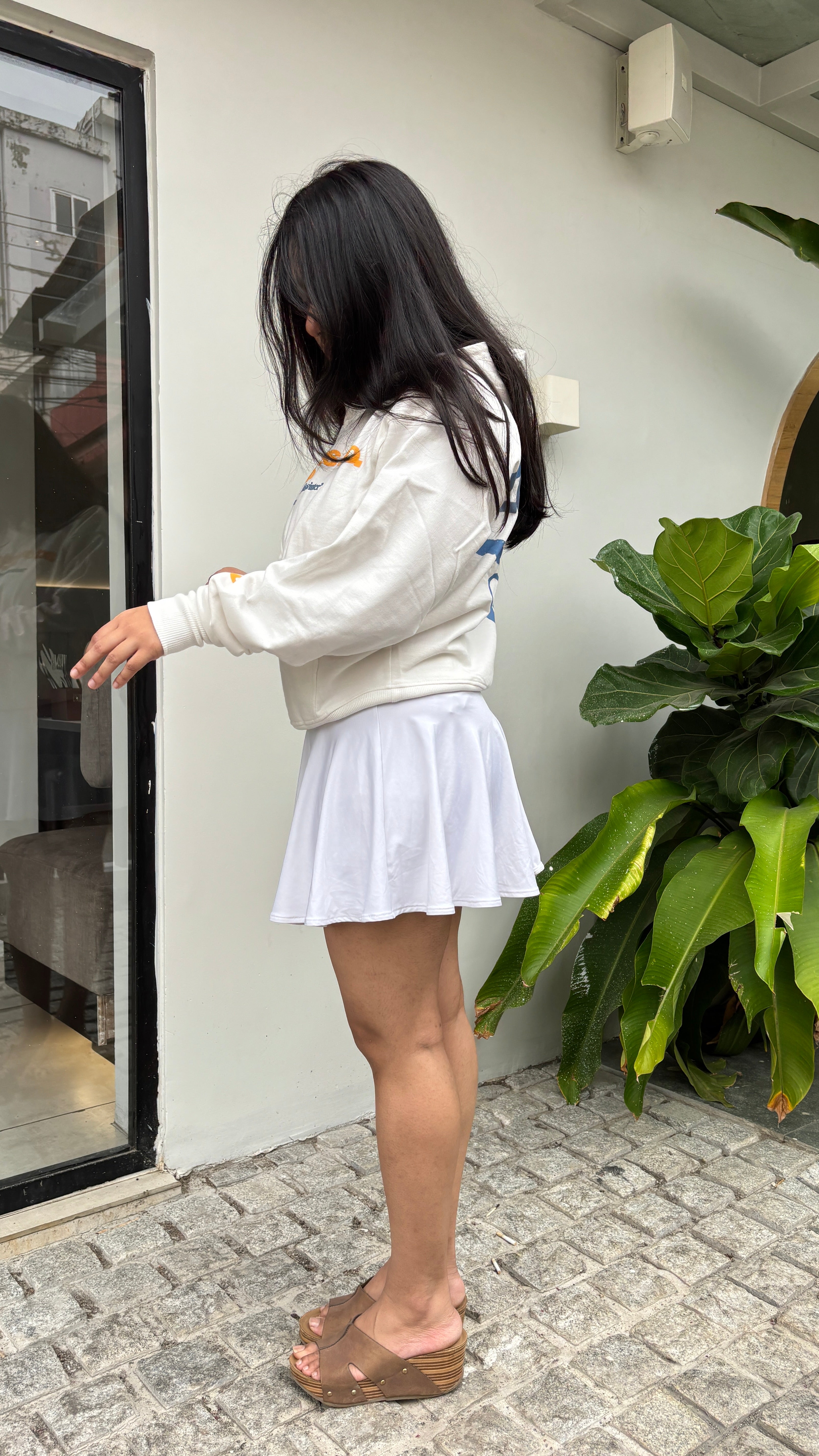 OVERSIZED HOODIE OFF-WHITE (UNISEX)