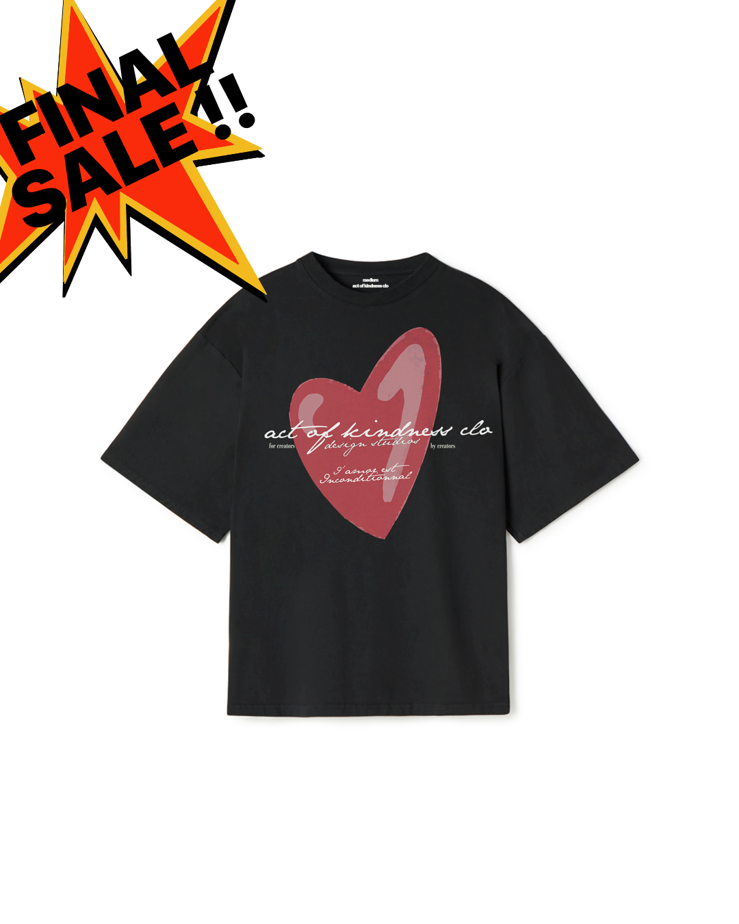 "LOVE IS UNCONDITIONAL" T-SHIRT (UNISEX)